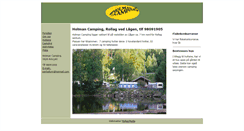 Desktop Screenshot of holman-camping.no